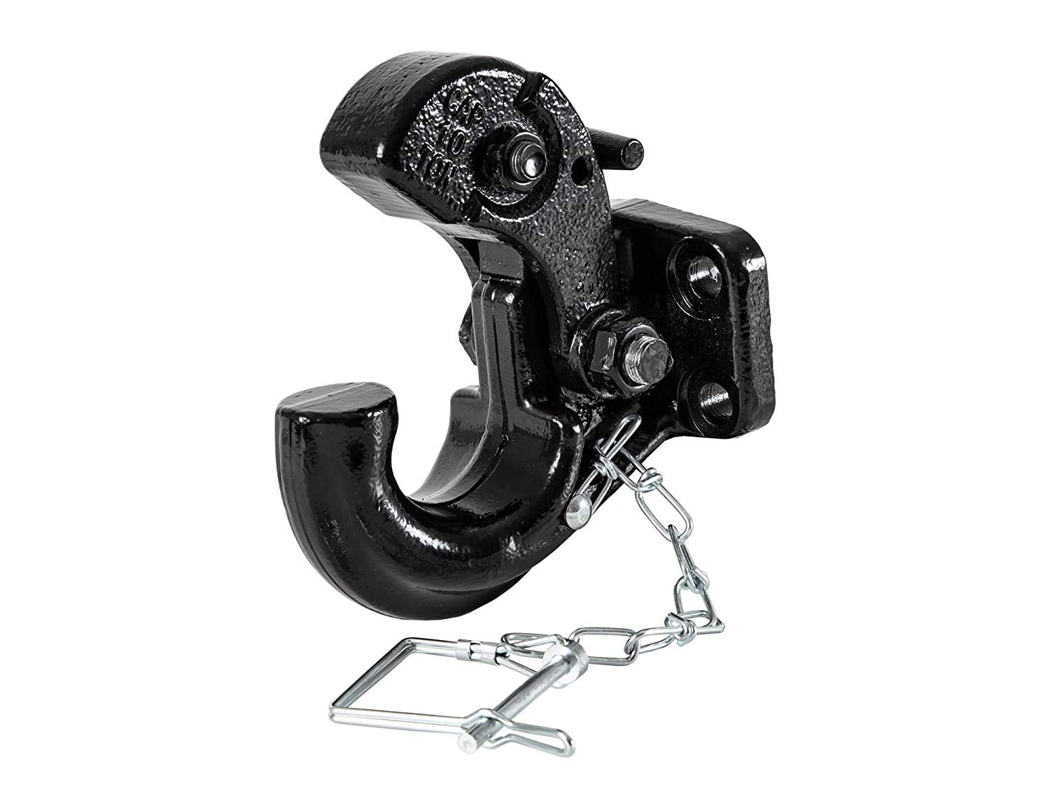 Forged Pintle Hook/Hitch (Black) (4 Tonne Capacity) for Thar, Gypsy, Isuzu Dmax, Other Suv's & Jeeps-image-39