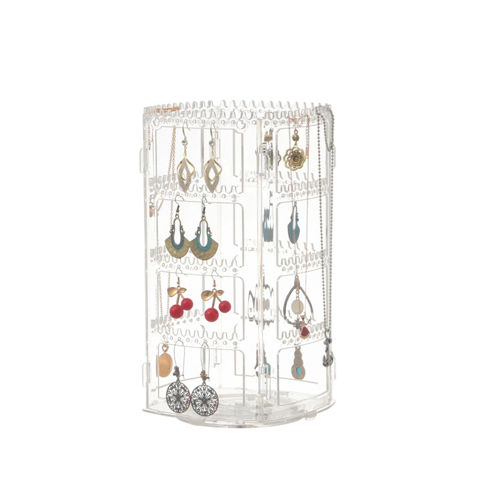Étagère rangement boucles d'oreilles pliable pour ne plus jamais emmêler vos bijoux