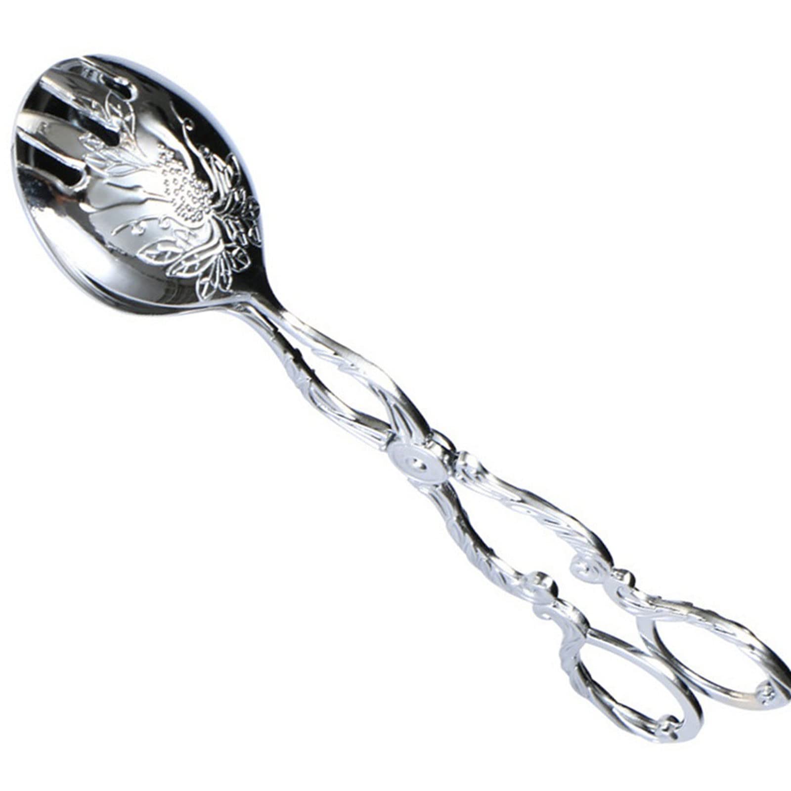 JINGYAN Pinze per Ghiaccio Food Scissors, Bread, Cake, Dessert, Salad, Biscuits, Outdoor Tools