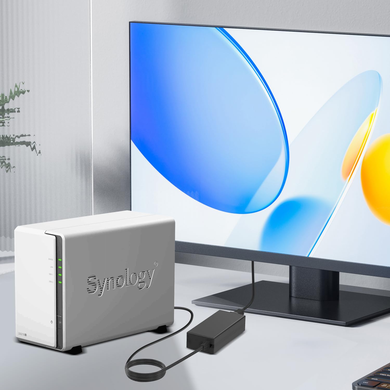 KFD Netzteil 12V 5A Ladegerät für Teufel Boomster 2021 2020 GPE048G-120400-D 12 Volt 4A 48W Synology DS225+ DS223 DS223J DS224+ 2-Bay Diskstation NAS DS220+ DS220j DS218+ DS218 DS218play DS216 DS215j