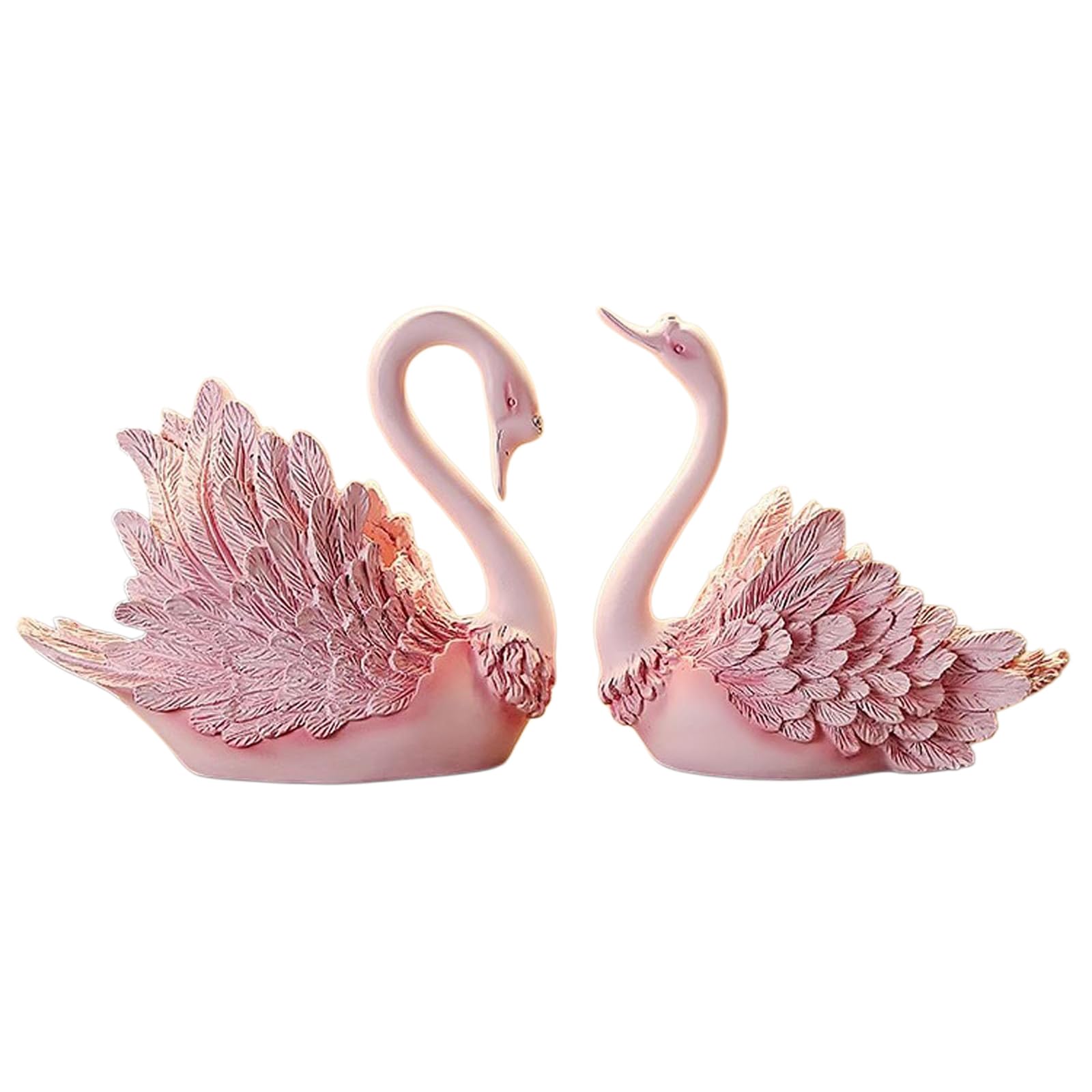 YXCQHZM Swan Storage Figure - Jewelry Storage Box - Modern Wine Racks, Sculpture Decoration for Hallway, Living Room, Office, Bedroom Vanity Decoration (B)