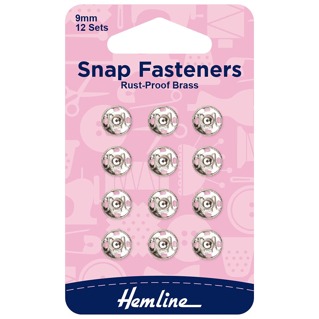 Sew On Metal Press Snap Fasteners