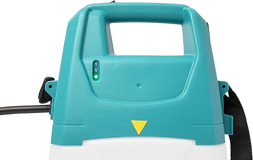 Miniatura 2 de Pulverizador eléctrico de jardín con capacidad de 1.32 galones, pulverizador de malas hierbas, pulverizador alimentado por baterías. Potente batería