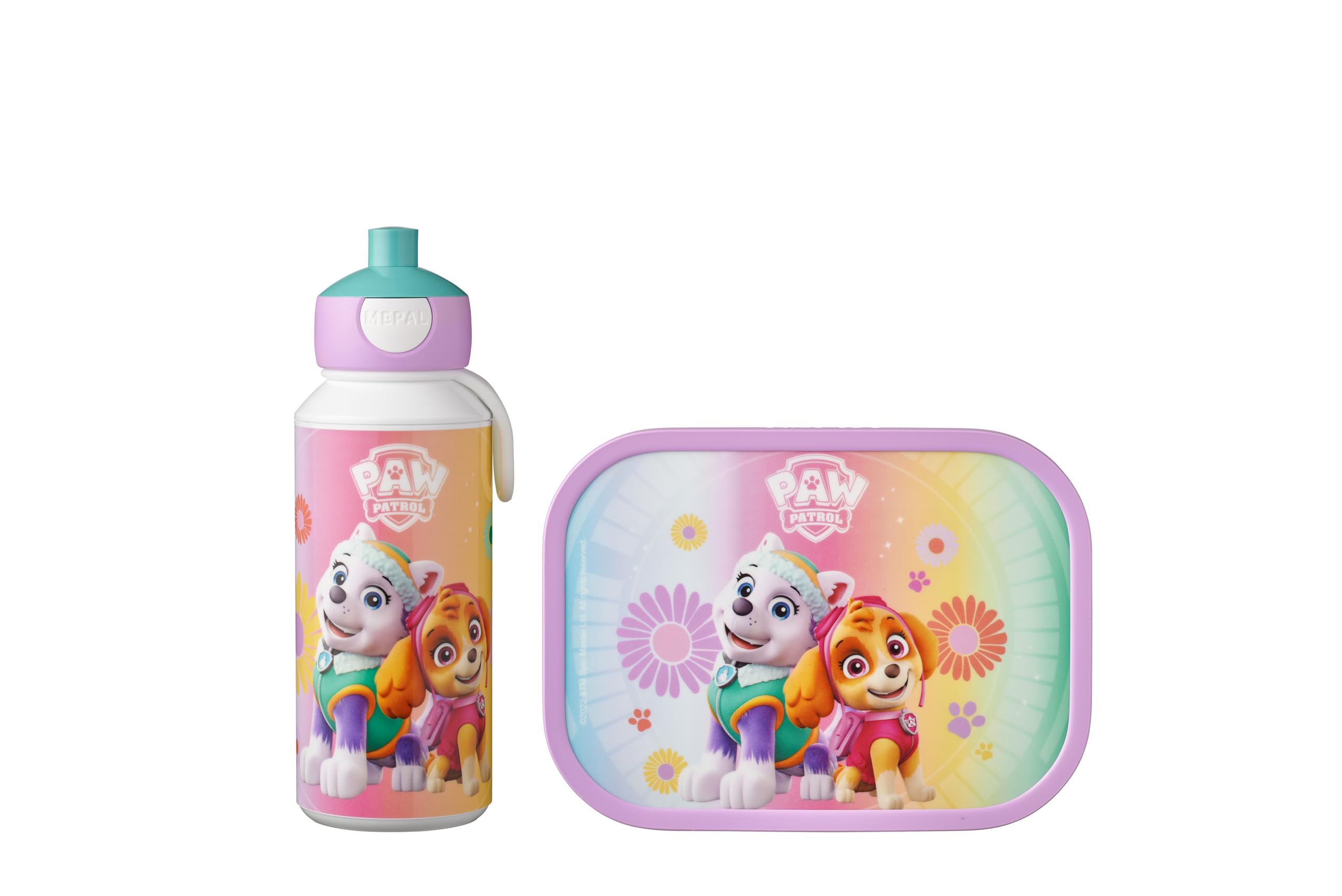 Set Déjeuner Campus Mepal Paw Patrol pour l'école avec gourde pop-up et boîte