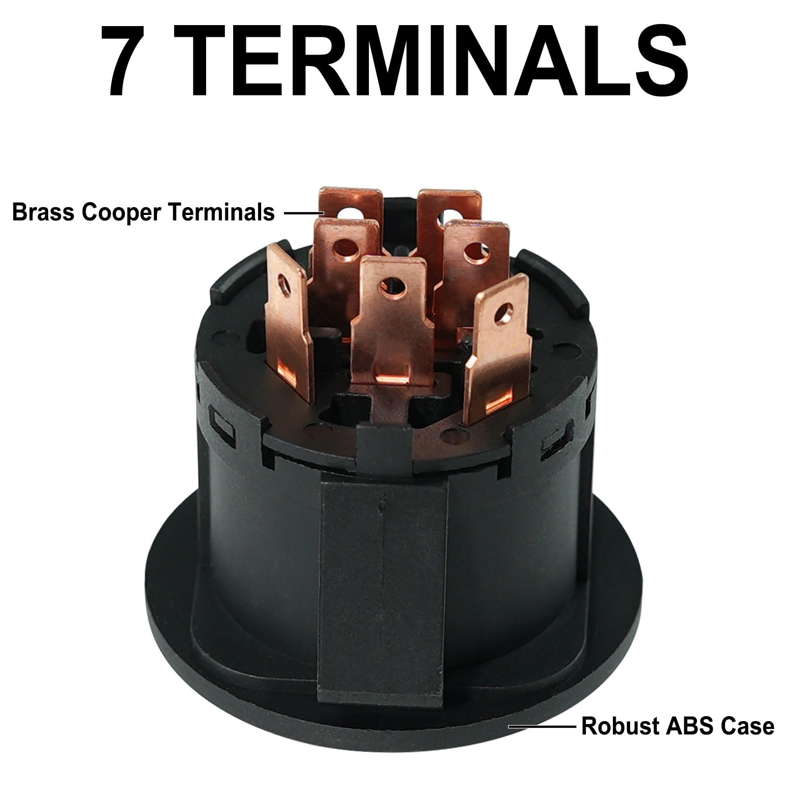 Amazon.com: Ignition Switch with Keys 4 Position 7 Terminals