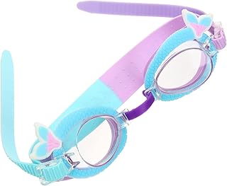 Toddler Goggles 2 Years Old Mermaid Goggles Safety Goggles for Kids Beach Gear Goggles Cartoon Kids Swim Supply Kids Goggle for Swimming Swim Goggle for Kids Child