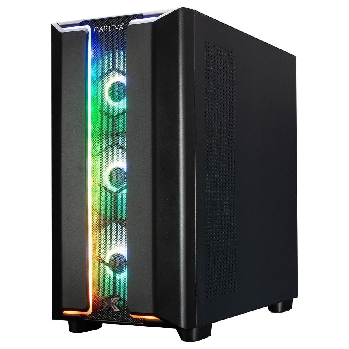 Captiva PC Entry Gaming R10-2235 (Ryzen 5 7500F/ARC B580 12GB GDDR6/SSD 1TB/32GB/WLAN/w/o OS) (102235)