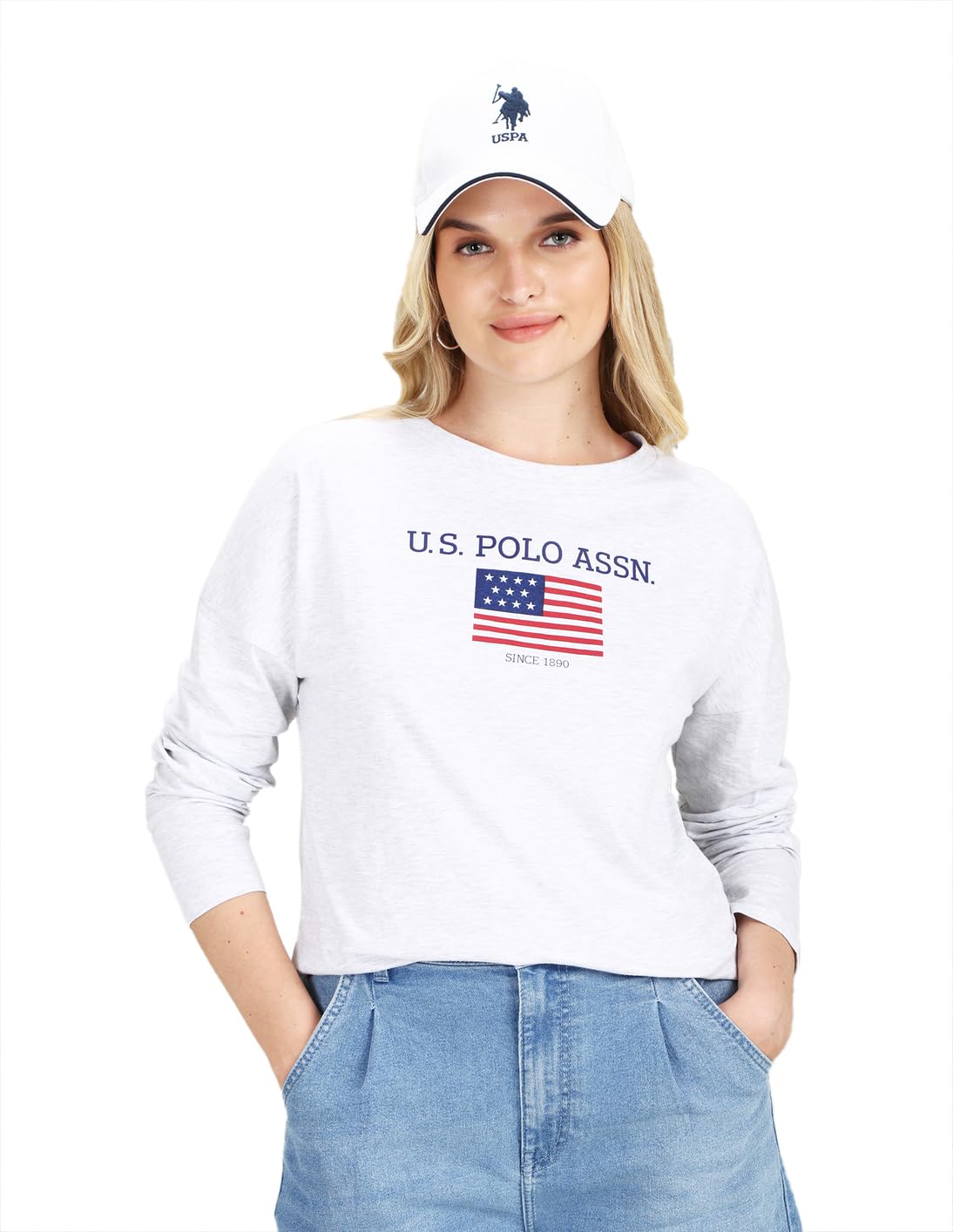 u.s. polo assn. Women's Cotton Regular Fit T-Shirt-picture-32