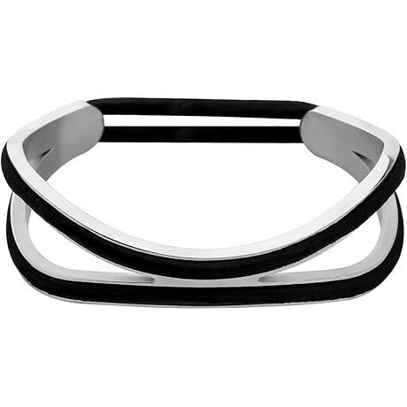 Zuo Bao: Double Channel Hair Tie Bangle Bracelet