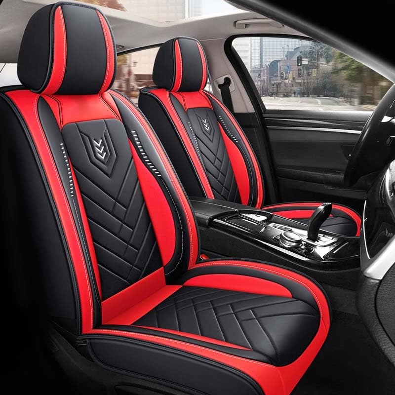 Housse de siège de voiture en cuir PU chic et antidérapante pour Golf et Polo