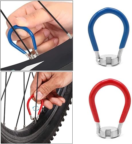 Miniatura 5 de Herramienta de llave de radios de bicicleta, herramienta de corrección de llantas de bicicleta, herramienta de corrección de llantas de bicicleta,