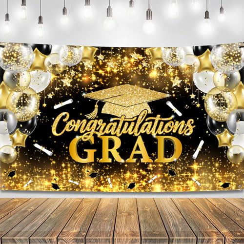 Graduation Backdrop Banner - 72 x 44 Inch