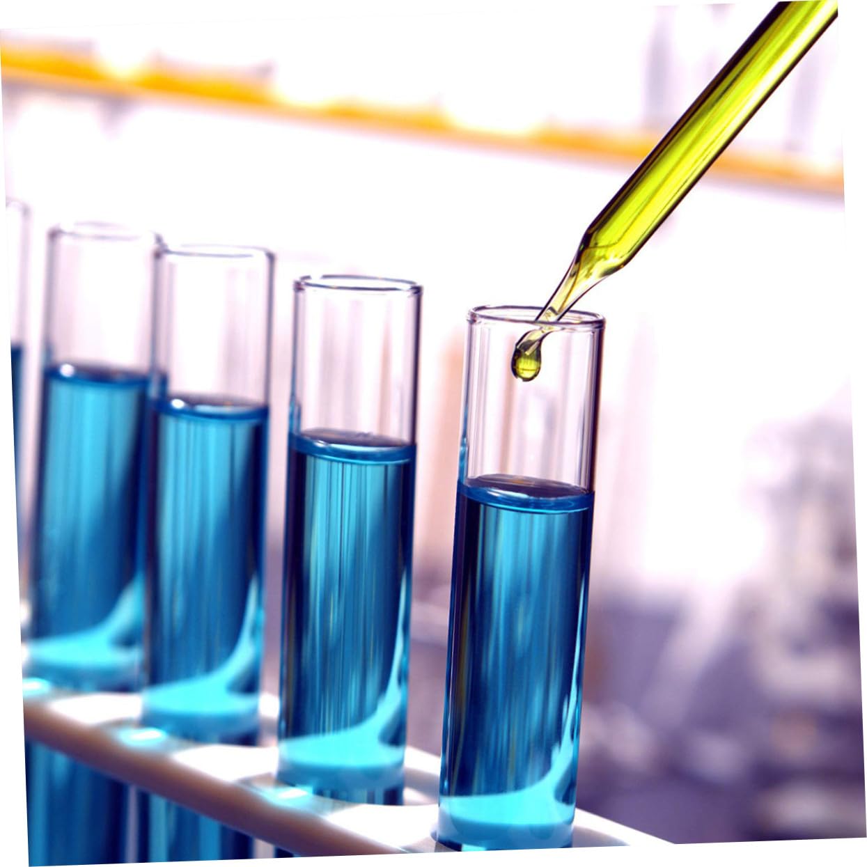 10 Stück Glasreagenzgläser mit Korken, Durchsichtige Rundbodenröhrchen | Wissenschaftliche Experimente, Abdichten, für Flüssigkeiten und Pflanzen