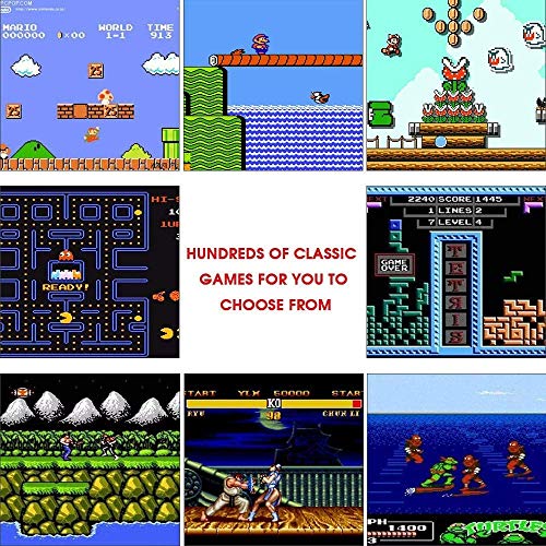 LIFTREN Plug & Play Classic Game Handheld Console,Classic Game Console Built-in 620 Game Handheld Game Console, Video Game Player Console for Family TV Video