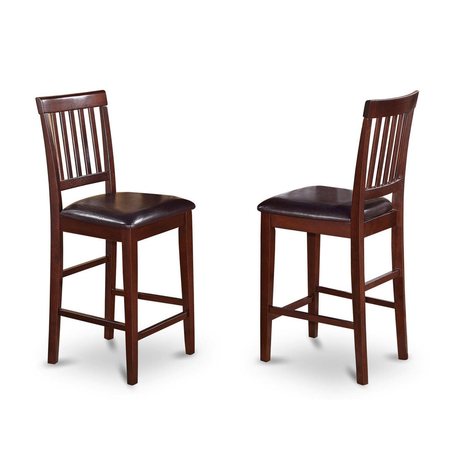 Set da 5 pezzi da pub con tavolo alto e 4 sgabelli da bar con schienale.