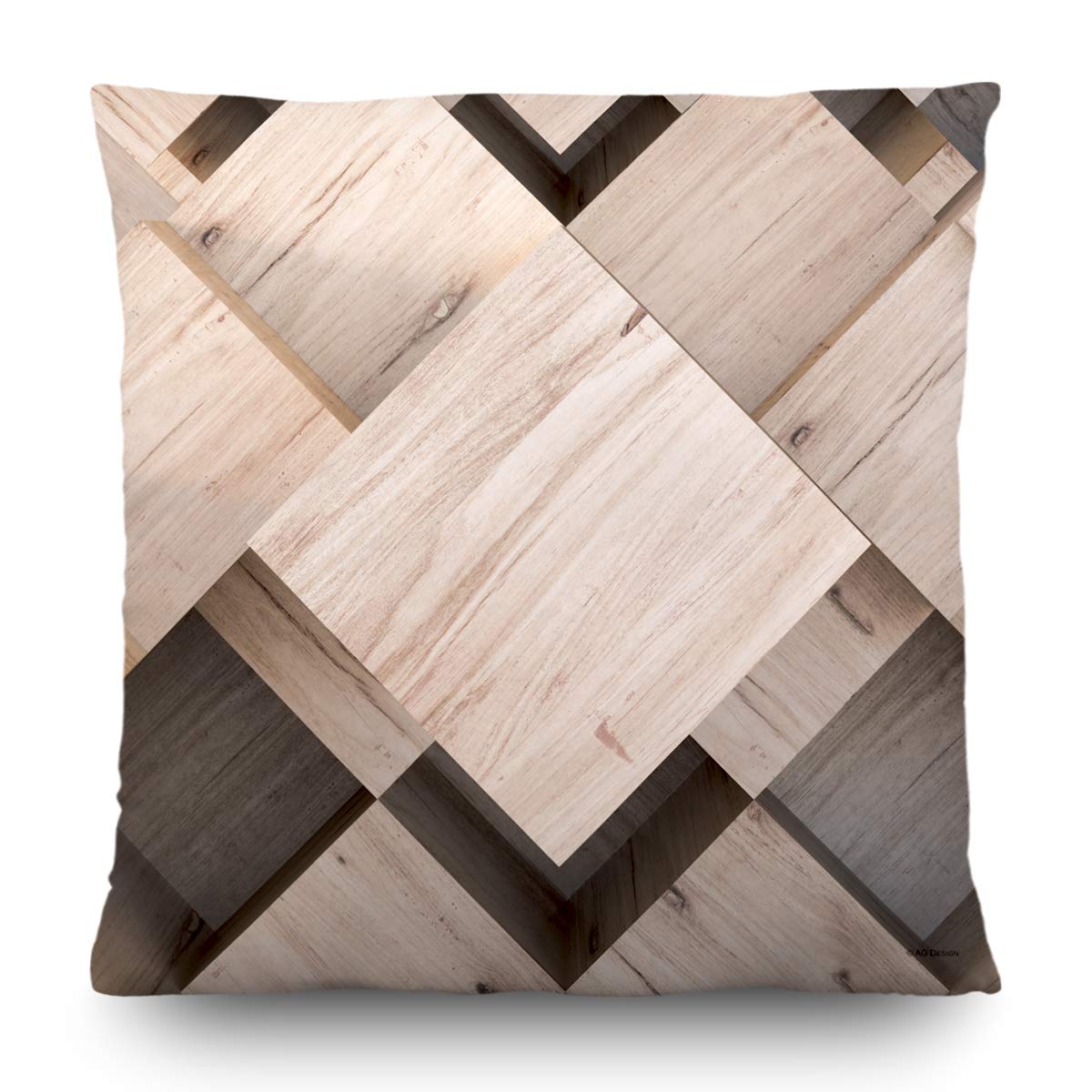 Cuscino Decorativo AG Design Con Cavalli 45x45 Cm - Microfibra Stampa Fronte/Retro - 4