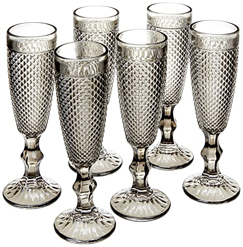 JG 6 TACAS CHAMPAGNE 140ML CZ