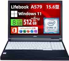 ⭐️FUJITSUノートパソコン LIFEBOOK A579 第八世代 8G Amazon.co.jp: 【整備済み品】ノートパソコン 富士通 FUJITSU