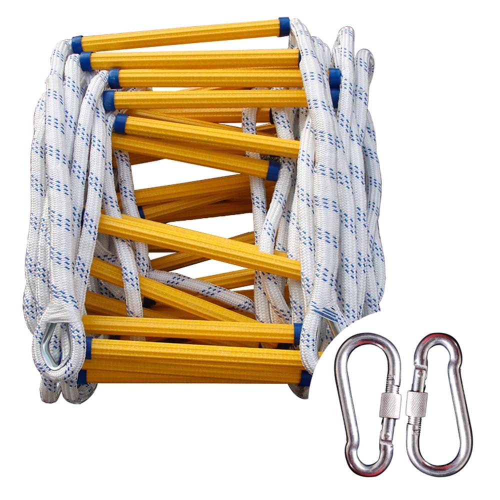 Échelle de corde de secours incendie pliable pour fenêtre et balcon