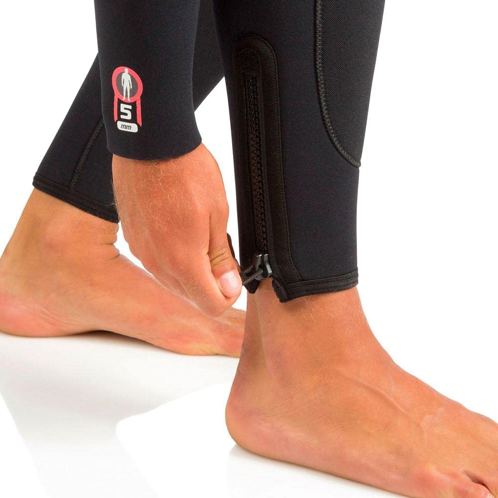 Cressi Endurance Man Monopiece Wetsuit 5mm - Herren Overall Tauchanzug Aus 5mm Neopren Für Taucher Und Schnorchler