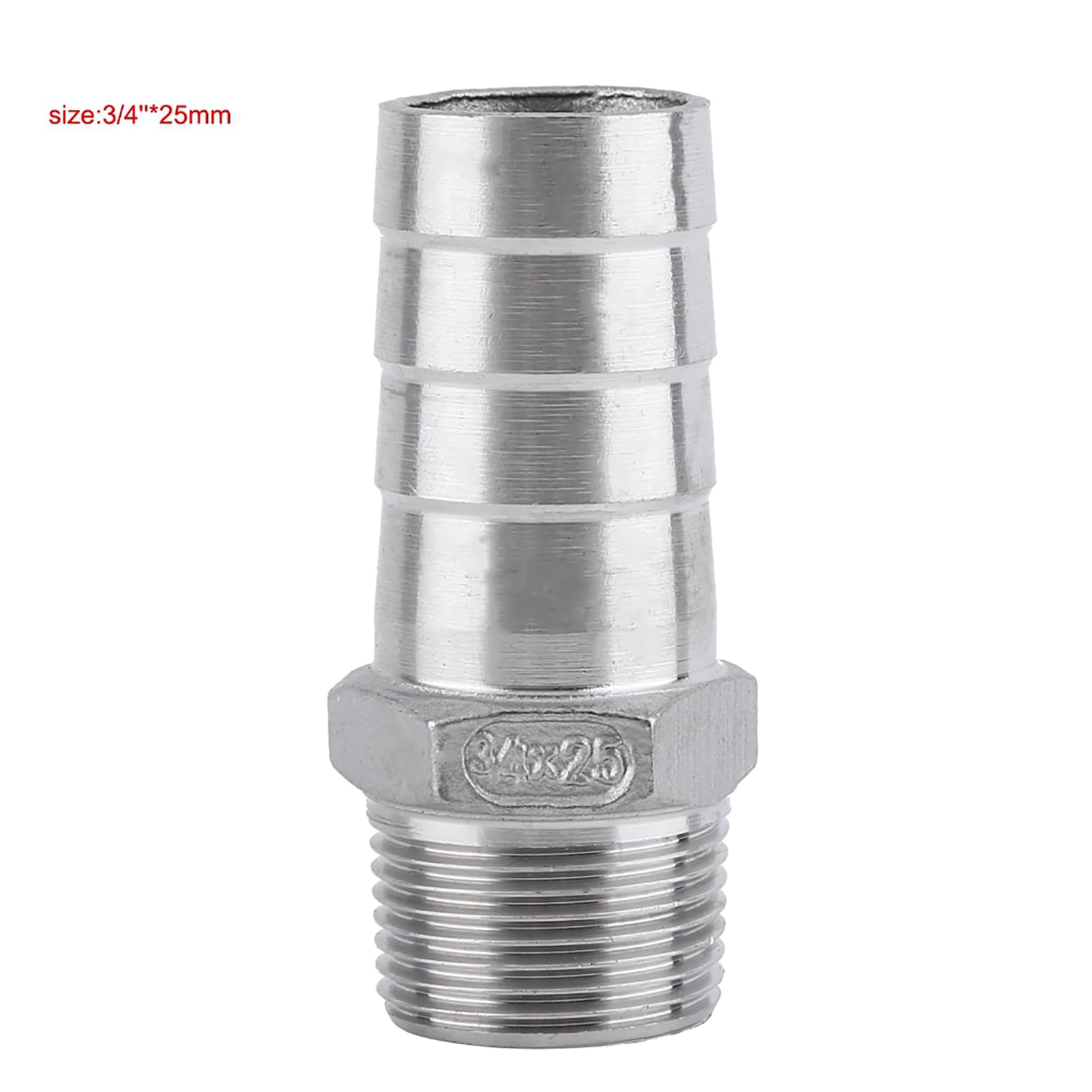 Connettore A T In Acciaio Inox 304, Per Tubi Flessibili - 2 Pezzi, Per Acqua, Aria, Gas, Olio (dimensioni Varie)