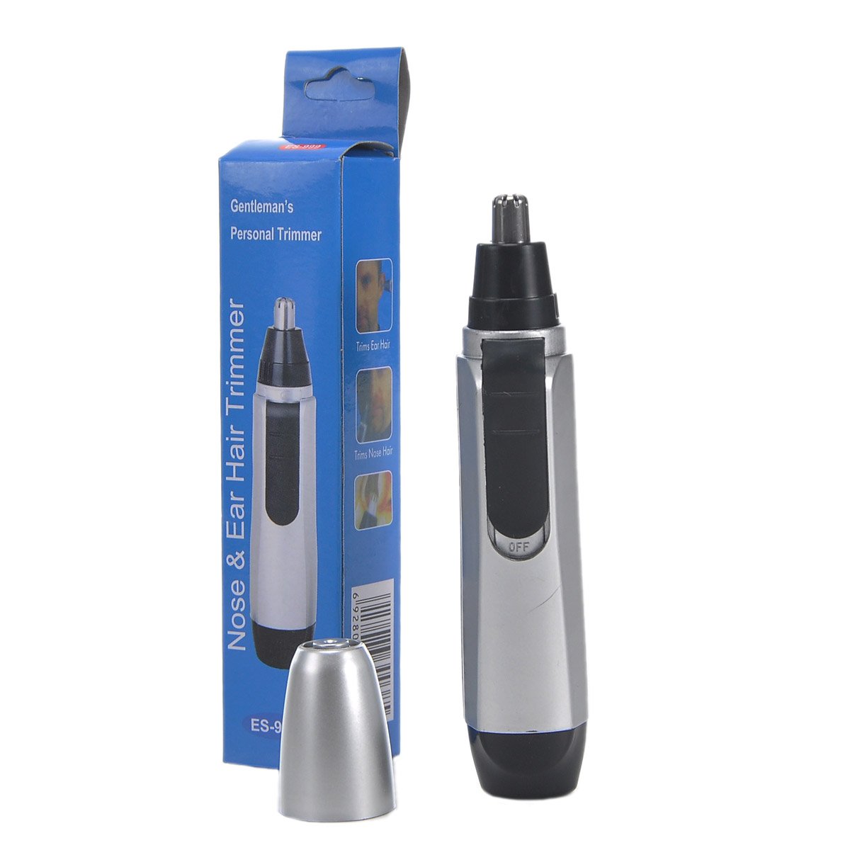 W&B Lion Inc Electric Nose Ear Face Hair Removal Trimmer Shaver Clipper Cleaner Remover