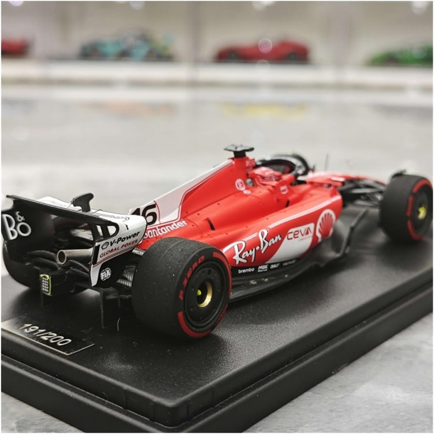 1/43 フェラーリ　SF-23 イタリアGP　ルクレール　ルックスマート ルックスマート 1/43 スクーデリア フェラーリ SF23 2023 F1 イタリア