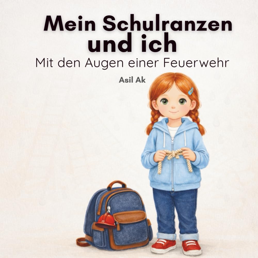 Mein Schulranzen und ich: Mit den Augen einer Feuerwehr – Ein ruhiges Bilderbuch über Klarheit und Ordnung