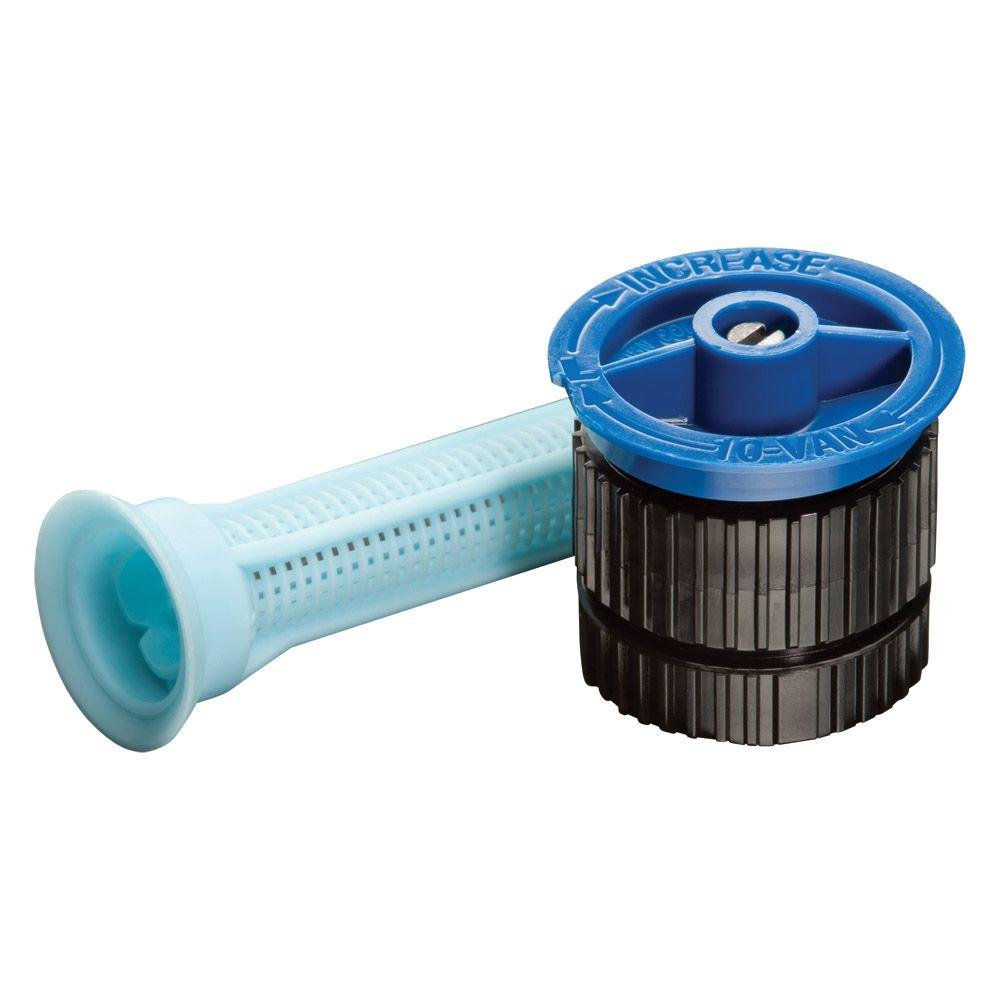Rain Bird 10Van Buse pour diffuseurs d'arrosage Portée : 3 m. Angle réglable de 0 ° à 360 °. Filetage compatible avec Hunter, Rain Bird, Irritrol, Krain, Signature. Lot de 10 buses de haute qualité.