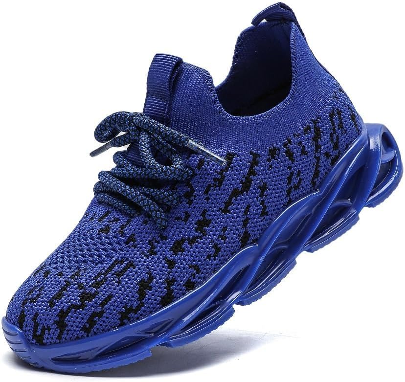 kkdom Toddler Boys Girls Shoes Lightweight Breathable Sneakers Kids Athletic Tennis Shoes for Running Walking - Image 2