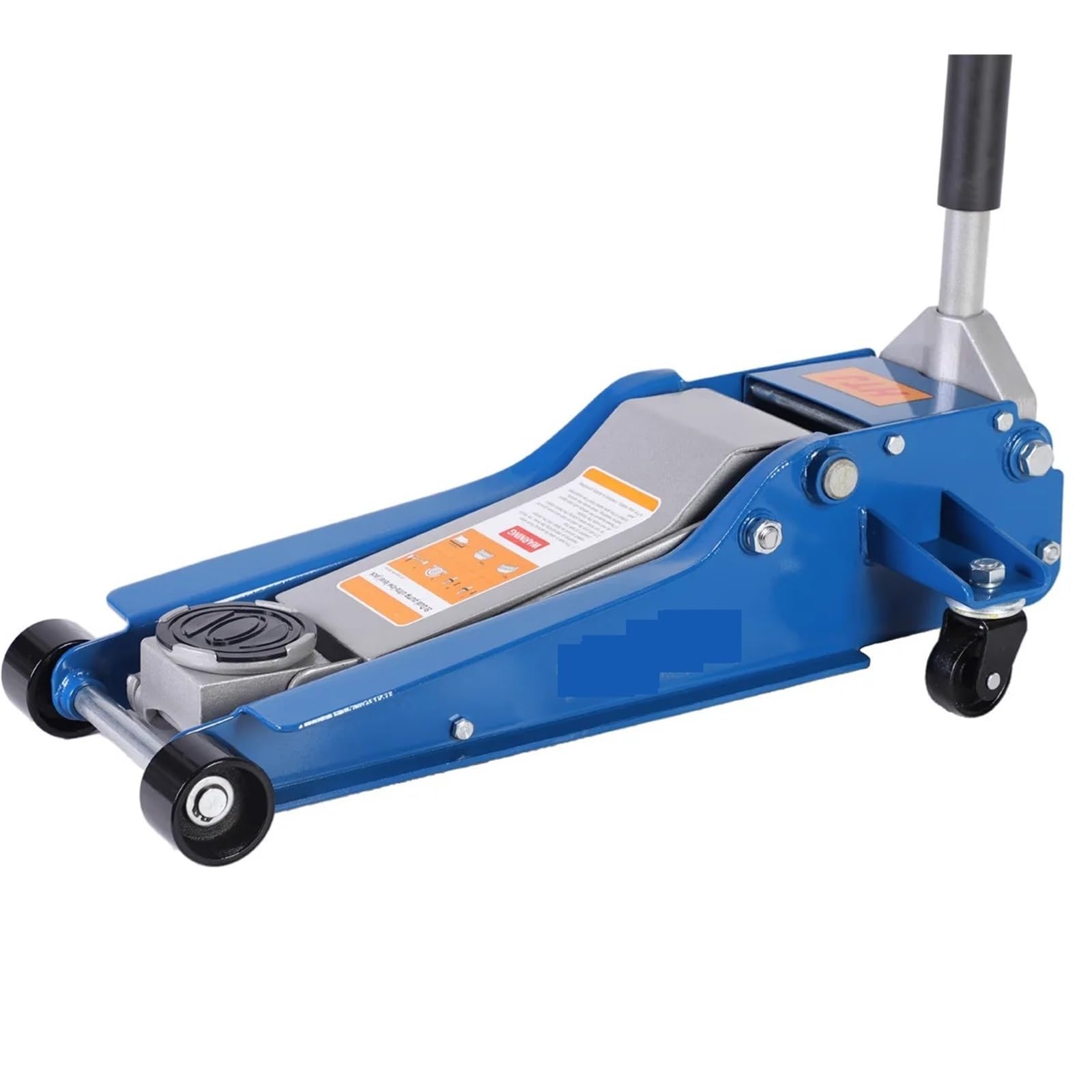 JVDDI Hydraulic Jack Double Pump Ultra Low Level 5-Ton Fast Lifting Horizontal Jack for Vehicle SUV Van Truck Repair