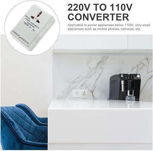 Miniatura 5 de Convertidor de voltaje de 100 W, adaptador de viaje de 110 V120 V a 220 V240 V, transformador de voltaje de paso hacia arriba y hacia abajo
