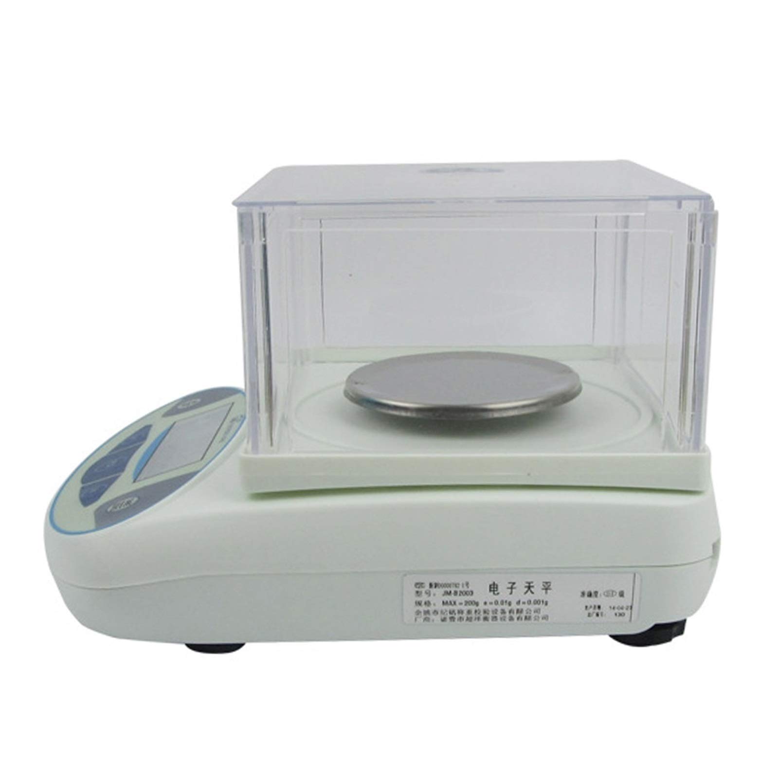 Cyfrowa precyzyjna waga elektroniczna, wysoka waga laboratoryjna, naukowa waga, analityczne laboratorium LCD z przednią szybą, biżuteria,200g/0.001g