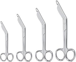 4 PCS LISTER BANDAGE SCISSORS 3.5