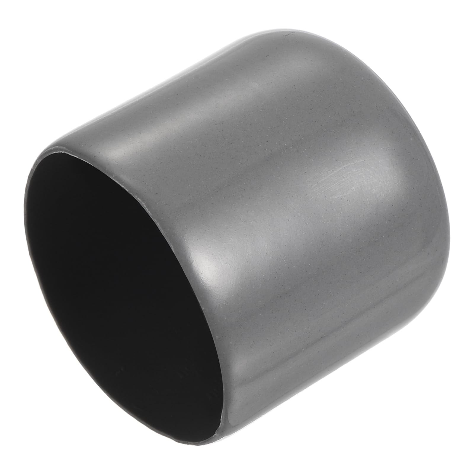 uxcell 20pcs Rubber End Caps 32mm ID Vinyl Cap Cover Screw Protectors Dark Grey