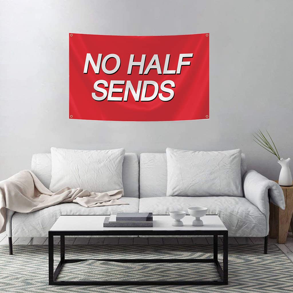 Witzige Gebackene Flagge 90x150 Cm – UV-beständig, Mit Messingösen Für Wand Oder Garten