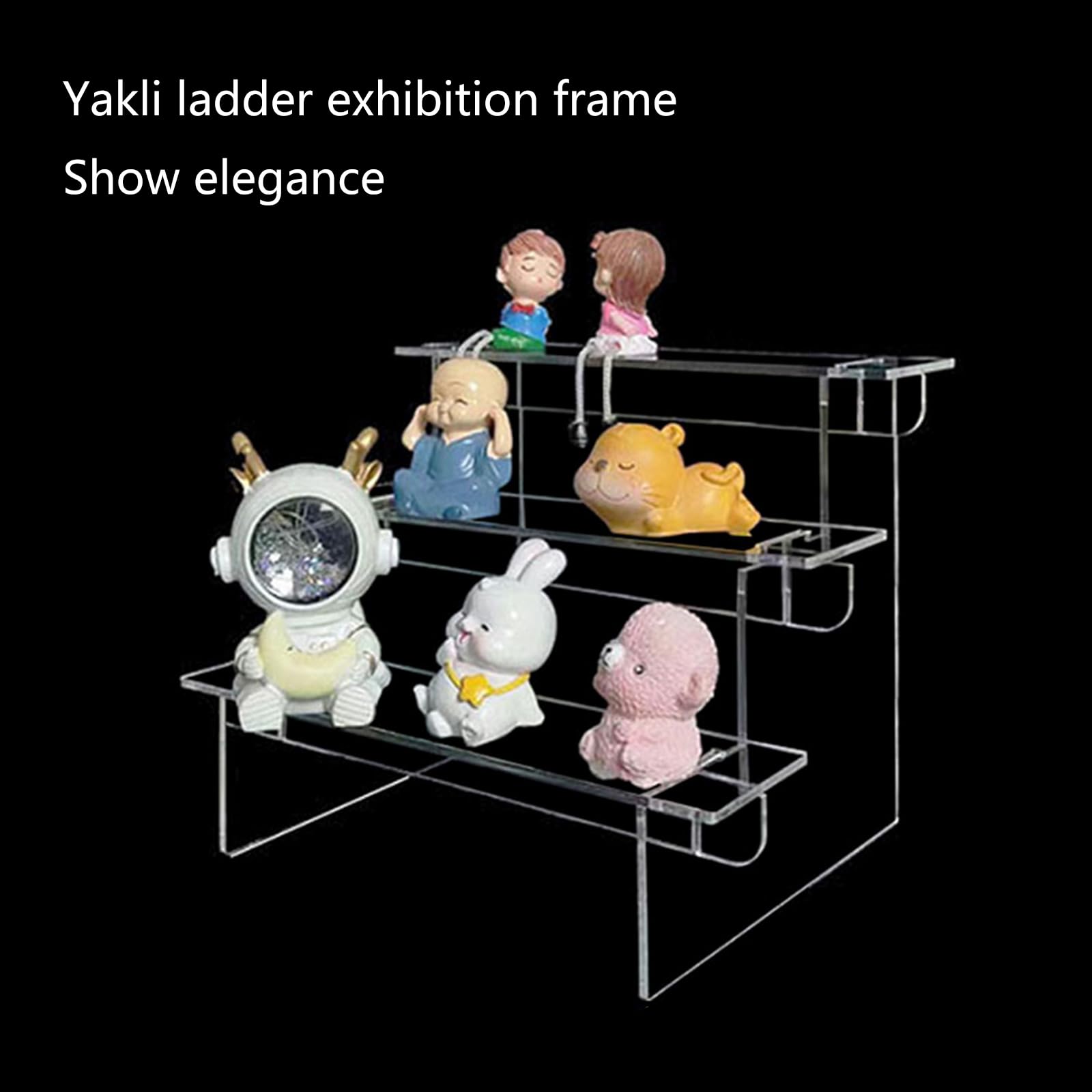 Acrylic Display Stand Display Rack Shelf For Small Objects Figurines Customize Storage