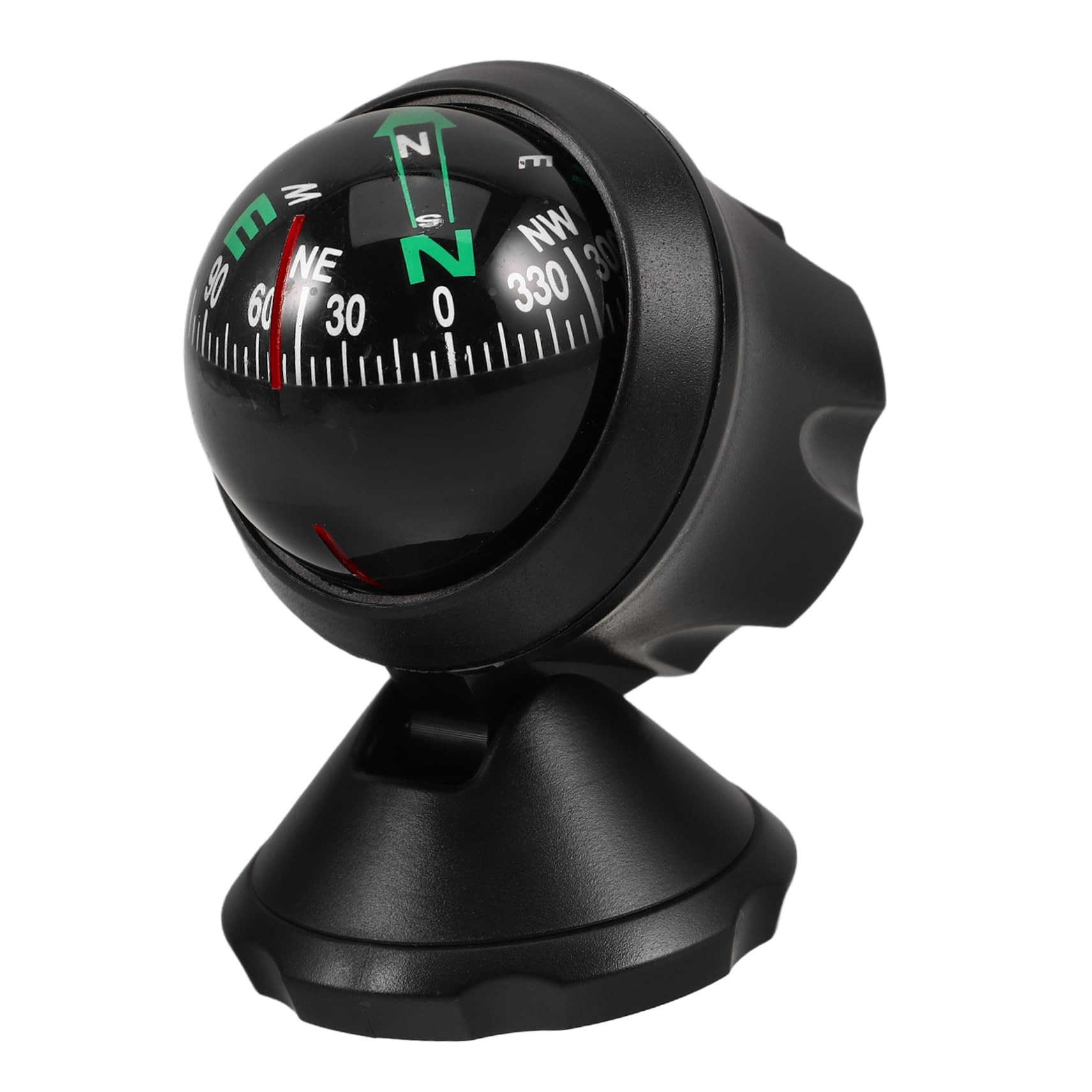 LIFKOME Car Compass Ball for Dashboard Navigation Durable Compass for Vehicle Direction Easy Installation Reliable Outdoor Travel Tool for Camping and Adventure