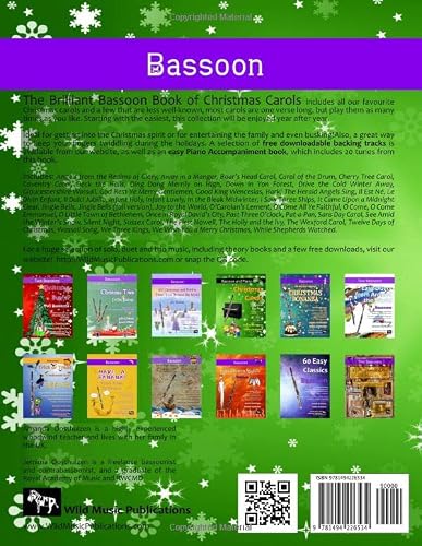 The Brilliant Bassoon Book of Christmas Carols: 40 Traditional Christmas Carols arranged especially for Bassoon (Bassoon Music for Improvers and Refreshers) - Thumbnail 2