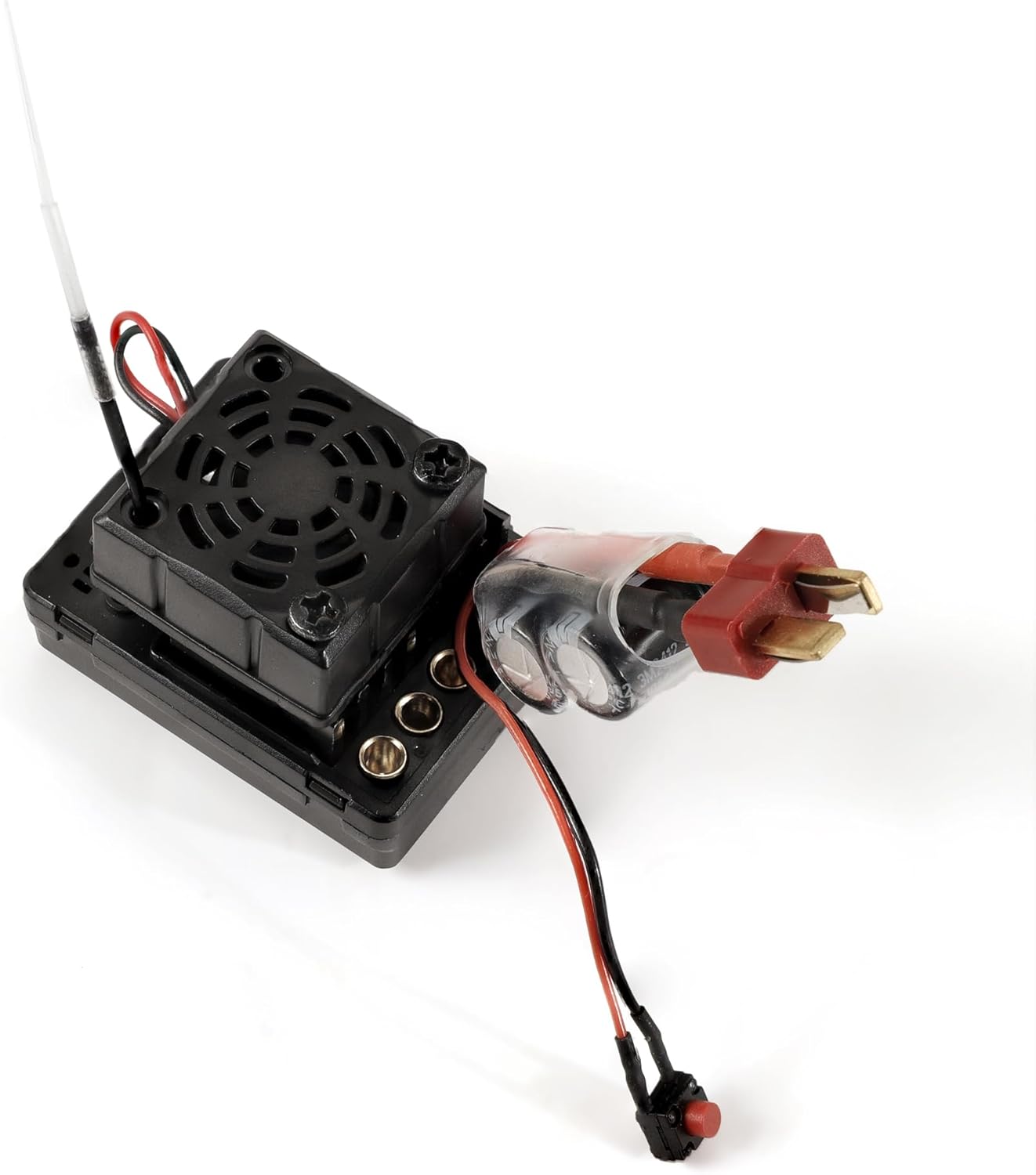 HAIBOXING 1/12TH Scale RC Cars Part Receiver, Brushless RC Truck Spare Parts Brushless ESC/Receiver with Cooling Fan Apply to 903A (T2500)