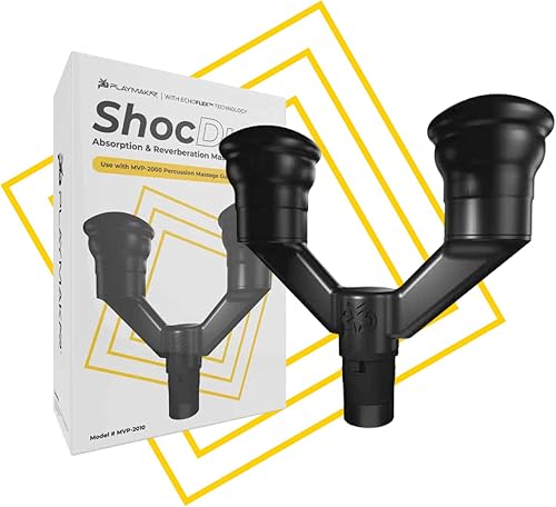 Miniatura 7 de PlayMakar ShocDuo Cabezal de masaje de absorción y reverberación de doble cabeza para pistola de masaje MVP+