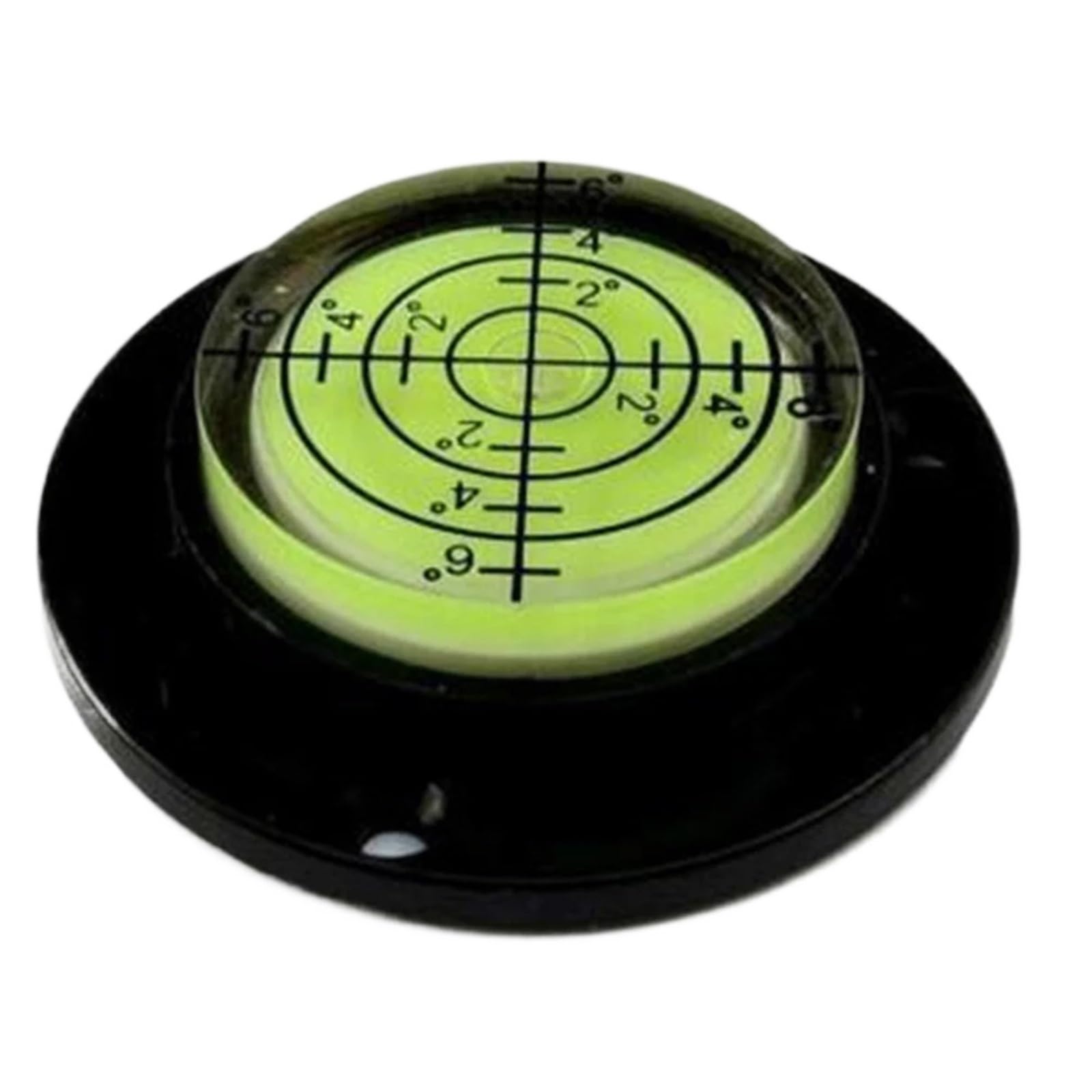 Niveau à bulle horizontal, Mini niveleur rond, niveau circulaire, for bateaux, caravanes, échafaudages, Instrument de mesure, 1 pièce