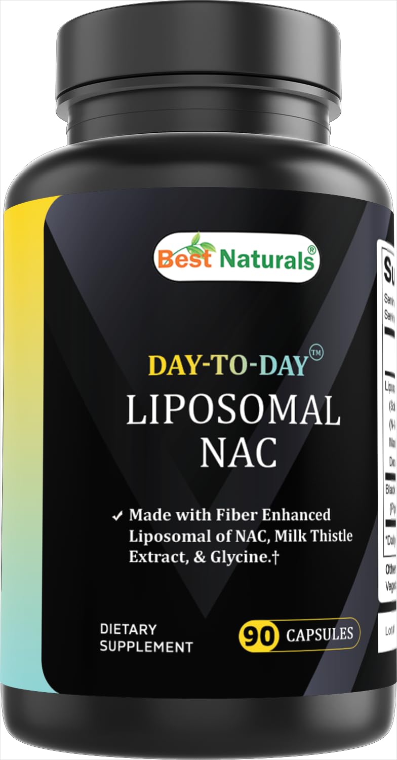 Best Naturals Liposomal NAC Complex 1500 mg, 90 Count