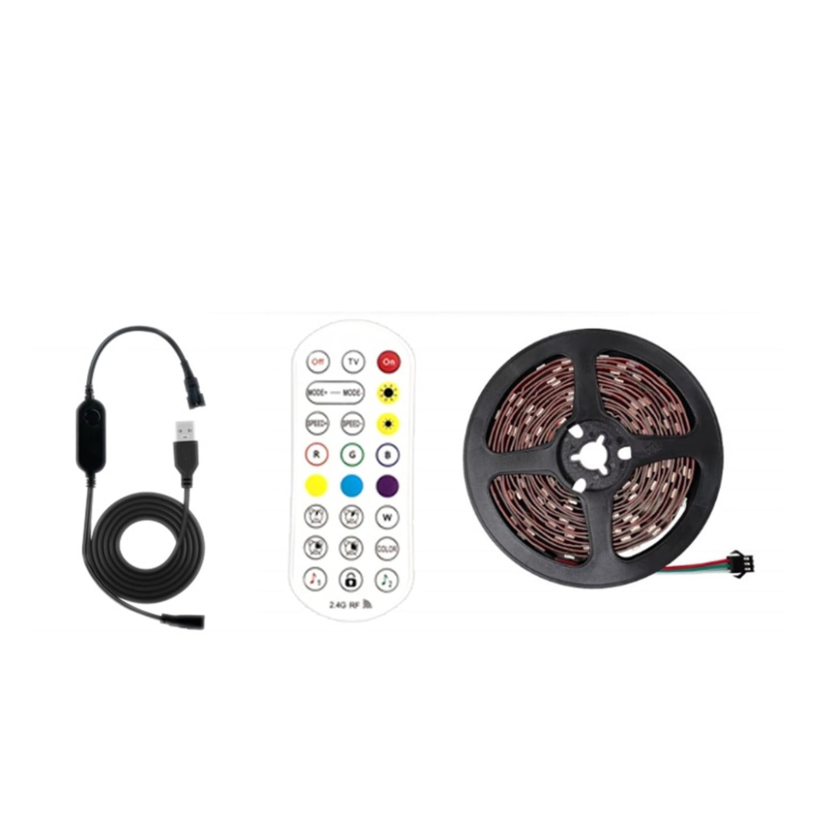 Smart Camera Sync TV Schermo retroilluminato a LED e striscia LED flessibile sincronizzata con musica for televisori da 55-65 pollici