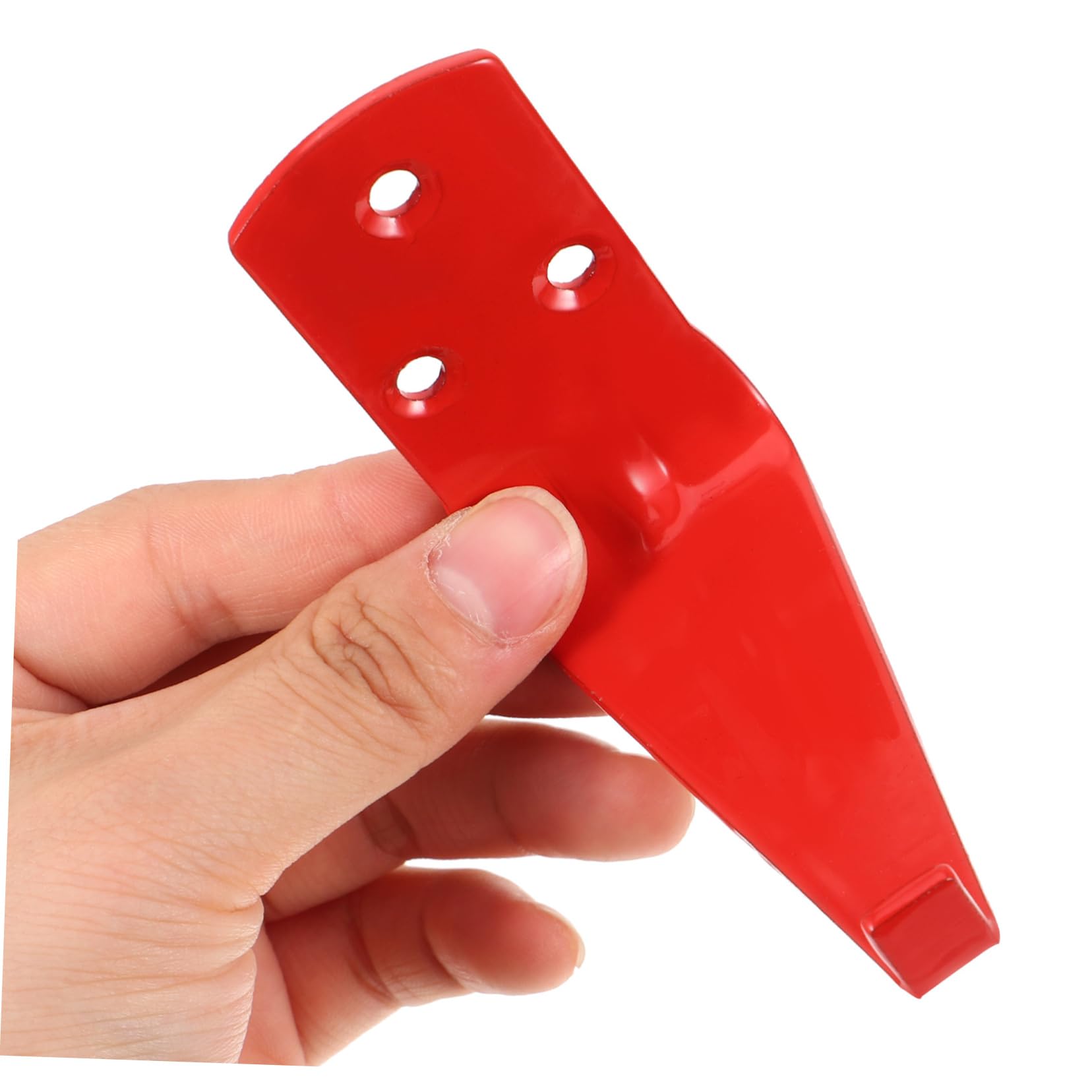DOITOOL 5 Juegos Gancho Soportes De Pared Soporte De Pared Extintores Suspensión Con Gancho Garaje Aire Gancho De Pared Hierro Rojo 4 Uds * 5