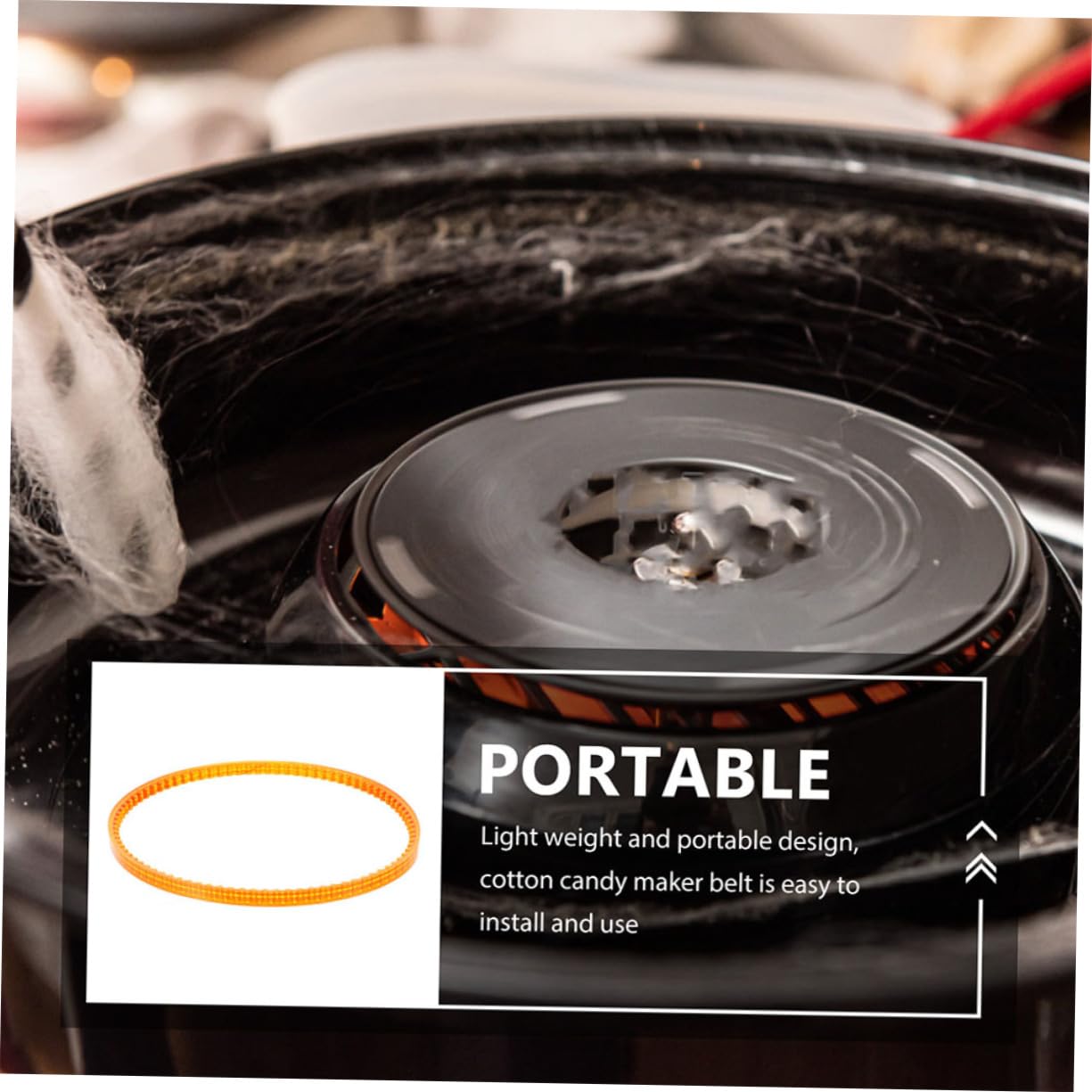 Cinture Di Ricambio Per Macchina Zucchero Filato - Compatte E Leggere | Per Produttori Dolciumi - Foto 12