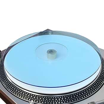 NovaSpark Record Mat Turntable Platter Mat Rubber Silicone Anti Static Vinyl Slipmat For Lp Record Players 3mm Thickness Black