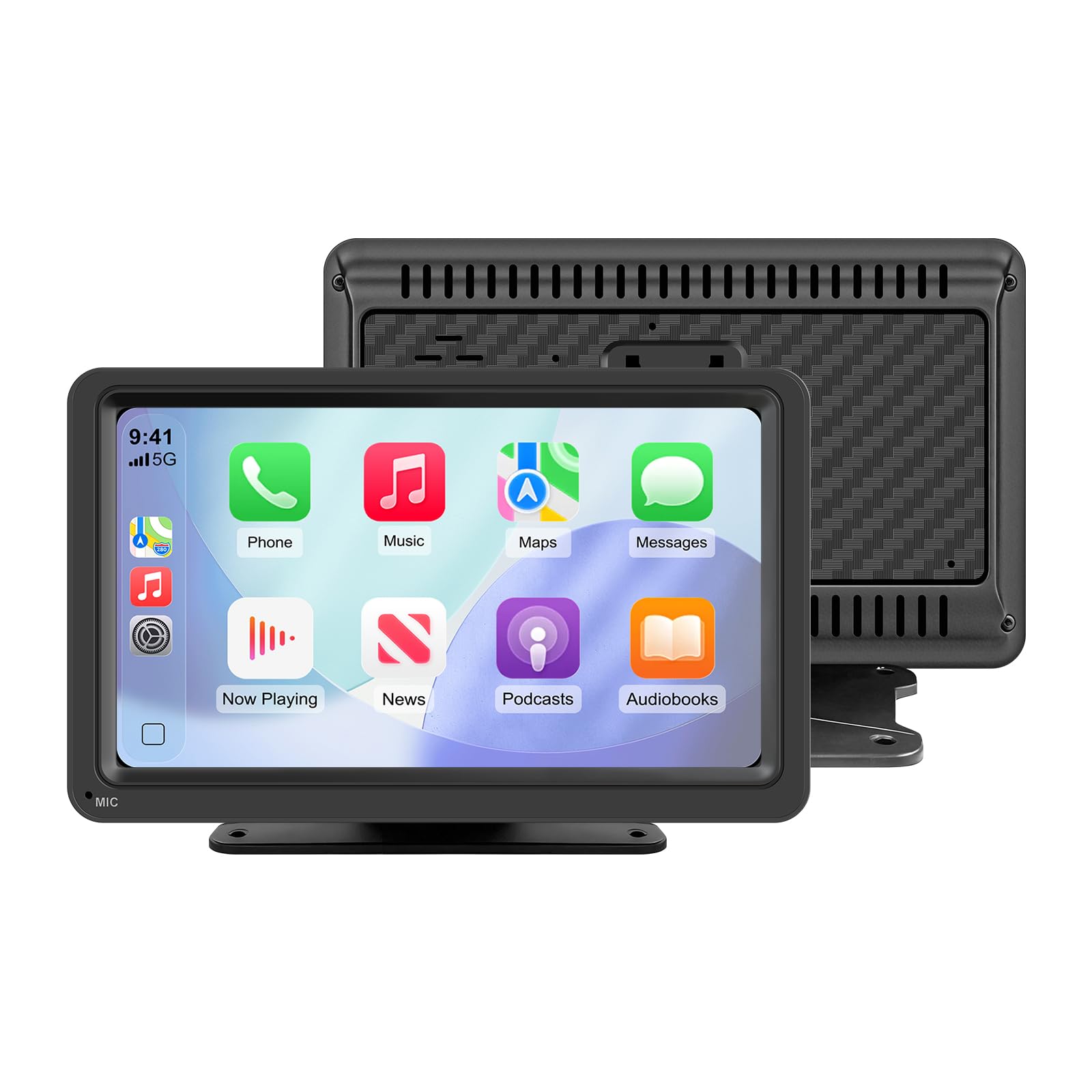 7" HD Portable Wireless Carplay Car Stereo,Carplay Screen for Car with GPS
