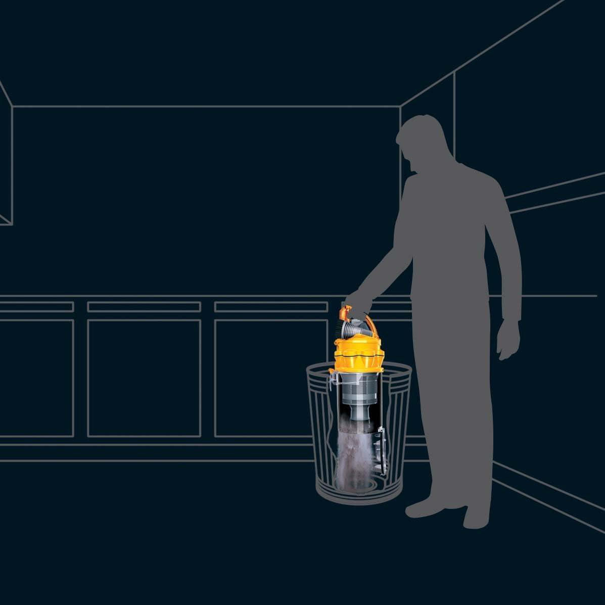 Dyson DC14 All-Floors Cyclone Upright Vacuum Cleaner