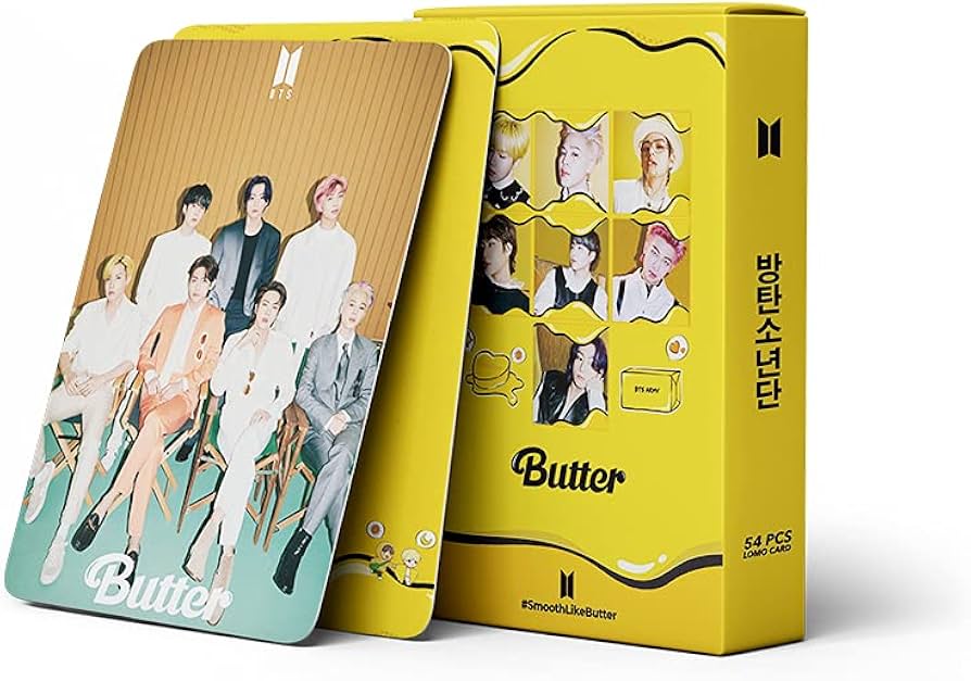 Kpop BTS Butter Photocards 54Pcs BTS Butter Album Cards BTS Butter
